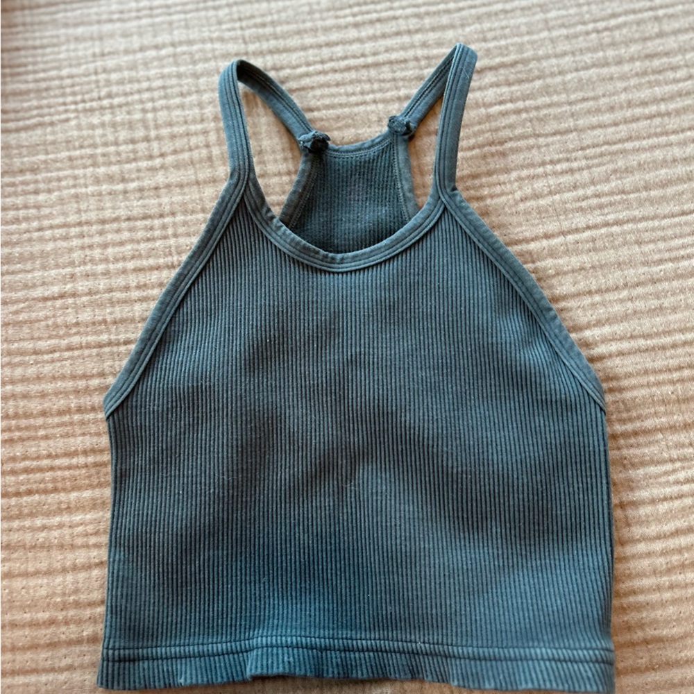 Free people movement ribbed crop tank